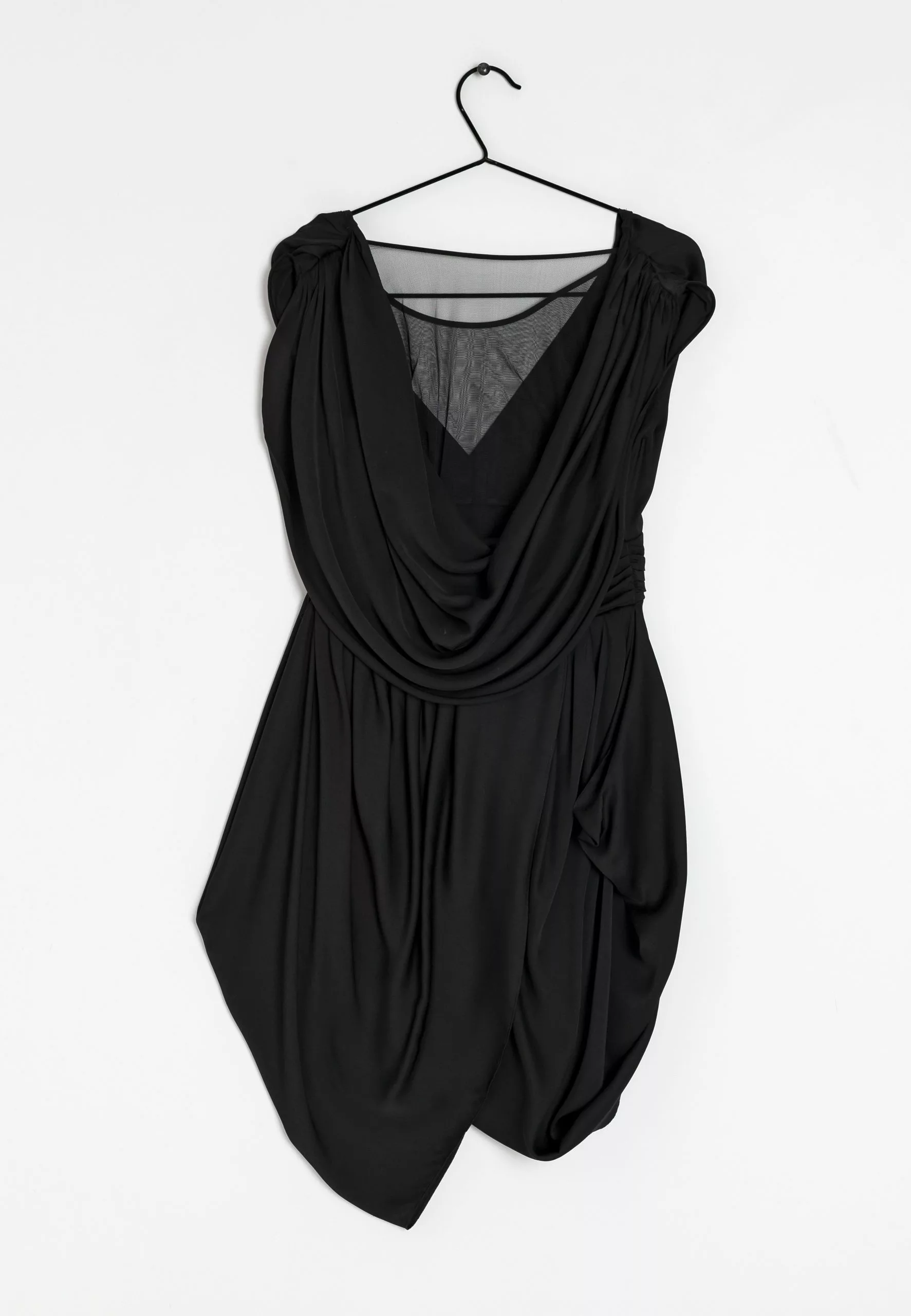 Monki Jerseyjurk - Black 4 Monki Jerseyjurk - Black - Afbeelding 2