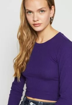 Monki Longsleeve - Purple -Monki Verkoop d5e56eff069a47c399074f56d82af772