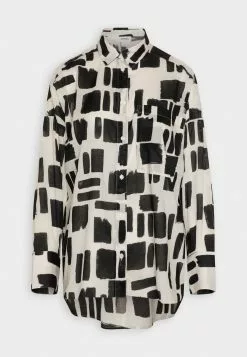 Monki Blouse - Beige/Black -Monki Verkoop d664daf1c0104d27a610eb3b5964654a