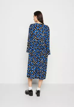 Monki Blousejurk - Dark Blue/Multi-Coloured -Monki Verkoop dd366f2a4ce84f80b8d797f38f52eefc