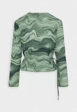 Monki Blouse - Green -Monki Verkoop df279d29db9647ec983d7715745ba4d3