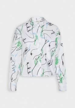 Monki Overhemdblouse - White Light -Monki Verkoop dfee006e0b9a4a54b31cd0b298cfe6e3