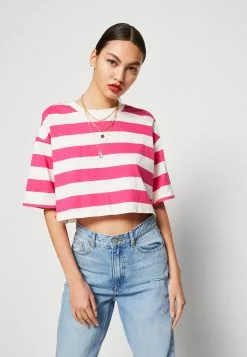 Monki T-Shirt Print - Pink -Monki Verkoop e04276597b0d4841bc103a819488f6e9
