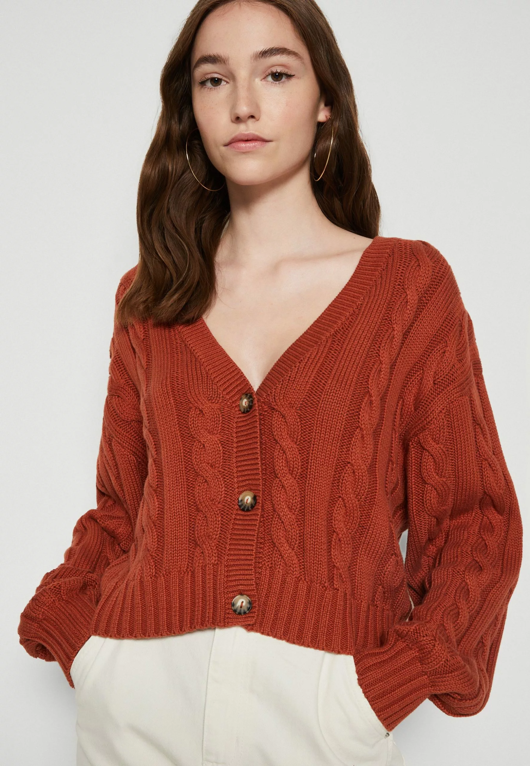 Monki Vest - Orange Dark 6 Monki Vest - Orange Dark - Afbeelding 4