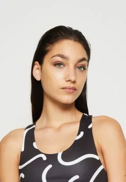 Monki Top - Black/White -Monki Verkoop e126e4e65cef41c7a459af384450b4d0