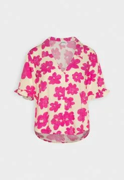 Monki Overhemdblouse - Magenta -Monki Verkoop e16b50ae01cb4b009a12c322cd7b3058