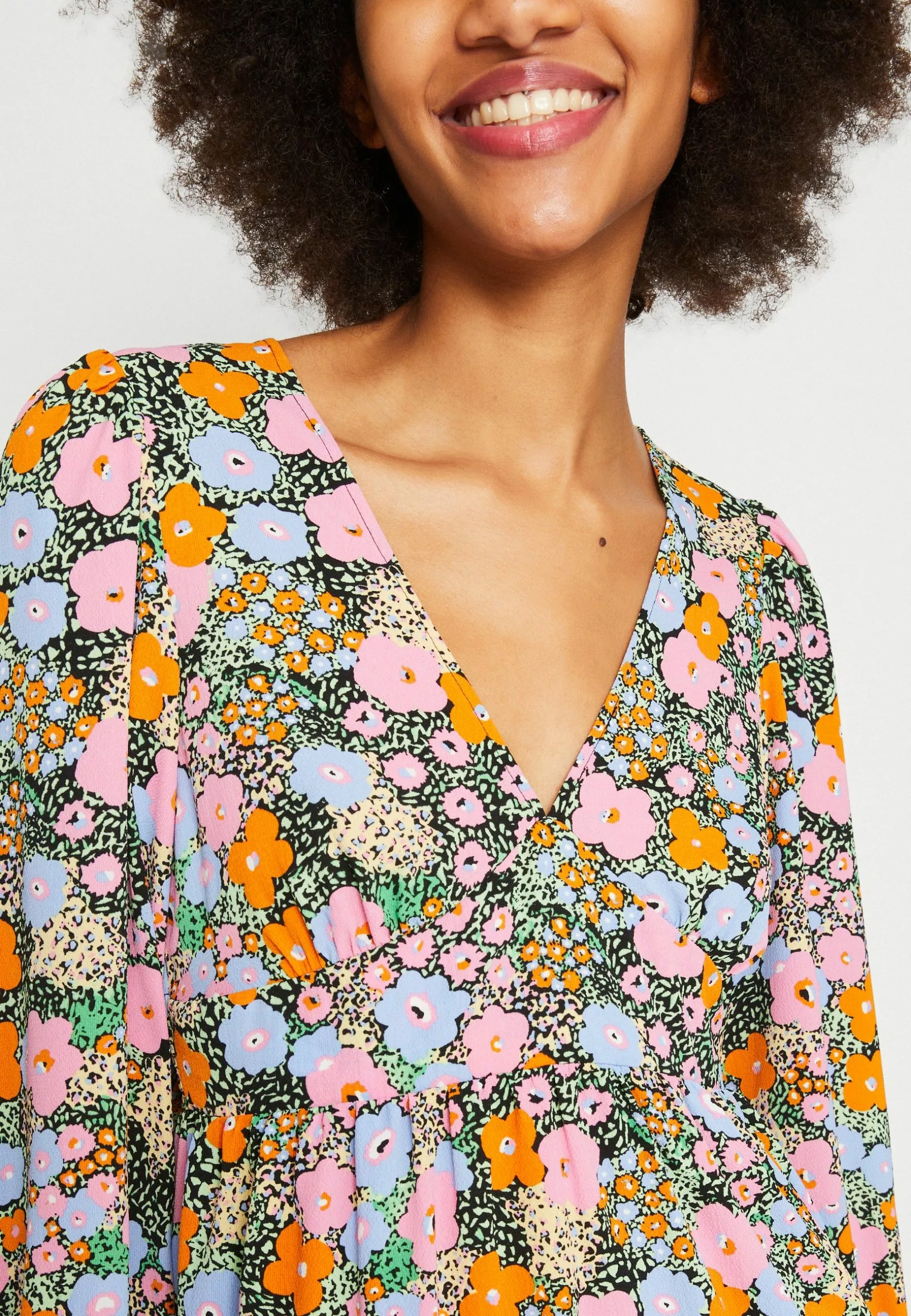 Monki Jurk - Orange 8 Monki Jurk - Orange - Afbeelding 6