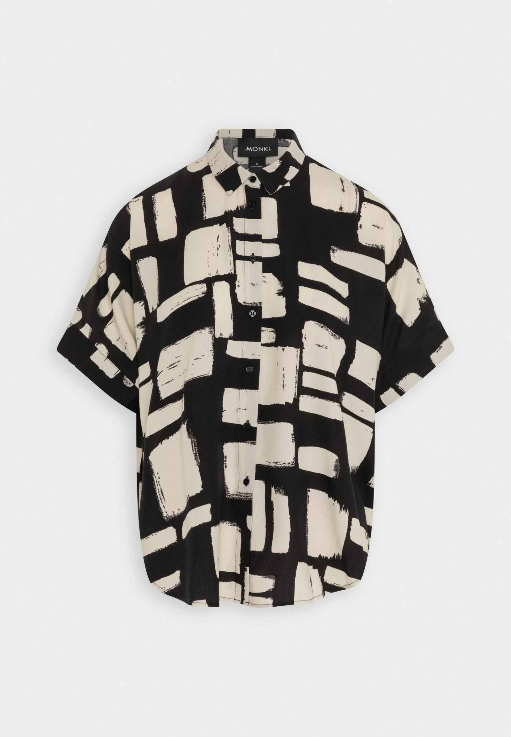 Monki Luca- Overhemdblouse - Black 6 Monki Luca- Overhemdblouse - Black - Afbeelding 4