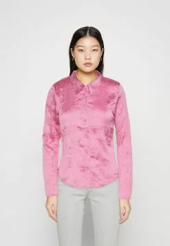 Monki Overhemdblouse - Pink