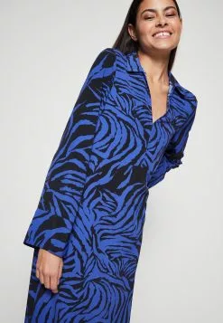Monki Maxi-Jurk - Zebzebra.Blue -Monki Verkoop ec2d49bd583c415fa535a737aeac9914