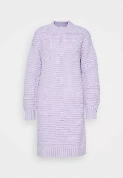 Monki Gebreide Jurk - Lilac Purple -Monki Verkoop f0d3ebbce080476ea83b355b2ce98e51