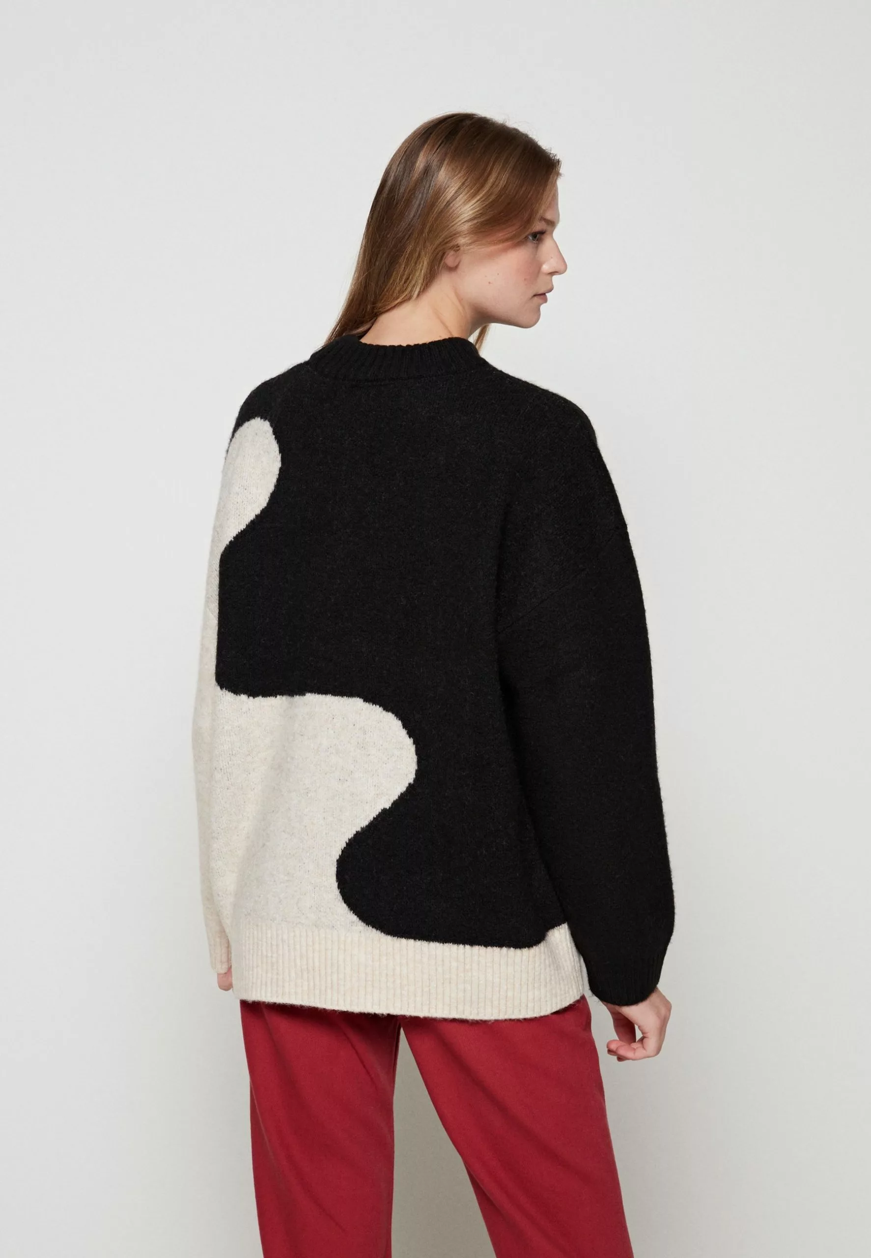 Monki Trui - Beige Melange 5 Monki Trui - Beige Melange - Afbeelding 3