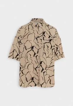 Monki Overhemdblouse - Beige Medium Dusty -Monki Verkoop f6ea55047d7c468e8a08e0653d6c82c2