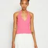 Monki Top - Pink 2 Monki Top - Pink -Monki Verkoop fae3e6e9a9314f6a9f003417f1382dd9