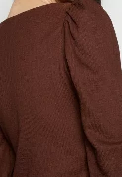 Monki Blouse - Brown -Monki Verkoop fb6cbd3cdd304392ada3d4d7866d587d